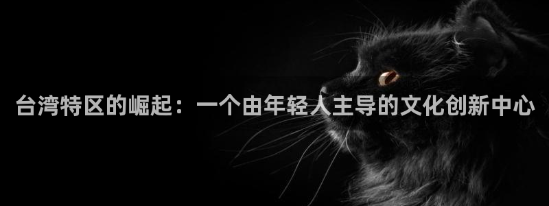 大满贯2注册：台湾特区的崛起：一个由年轻人主导的文化创新中心
