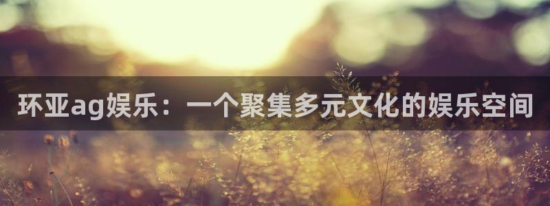 大满贯体育老板是谁：环亚ag娱乐：一个聚集多元文化的娱乐空间